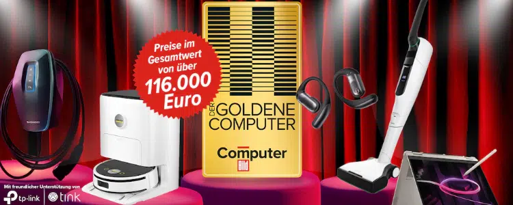 Der goldene Computer Gewinnspiel