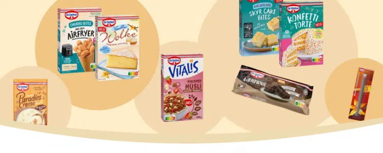 Neuheiten-Paket von Dr. Oetker gewinnen