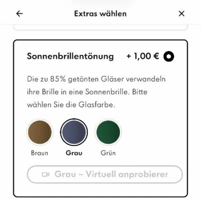 Fielmann Sonnenbrille Extras