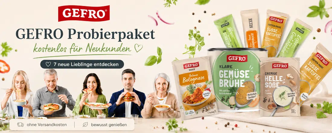 GEFRO modernes Probierpaket
