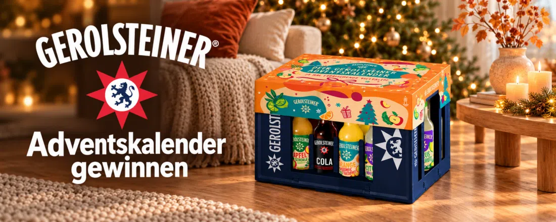 Gerolsteiner Adventskalender gewinnen