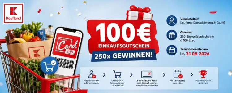 KauflandCard Gewinnspiel im August