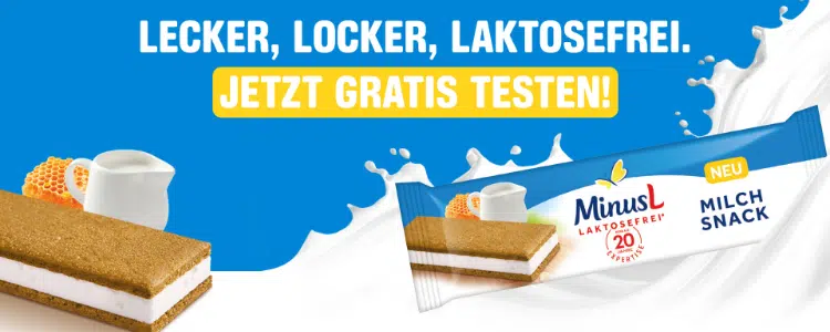 Milchsnack von Minus L gratis testen