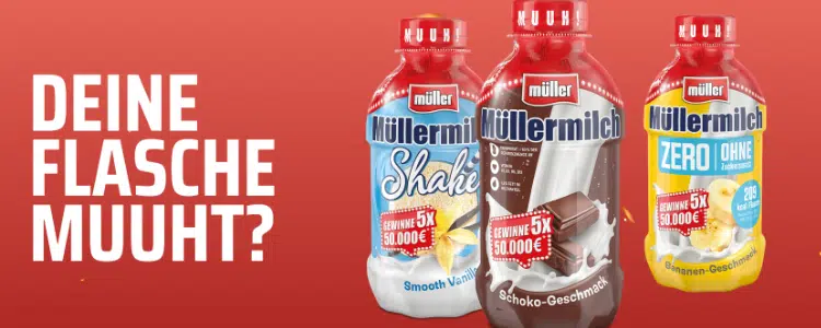 Müllermilch gewinnspiel