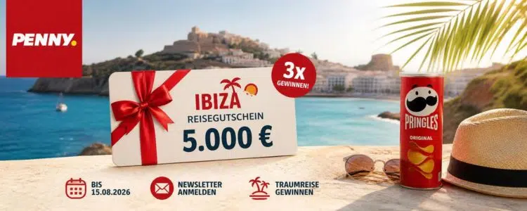 Ibiza-Reisegutschein bei Penny gewinnen