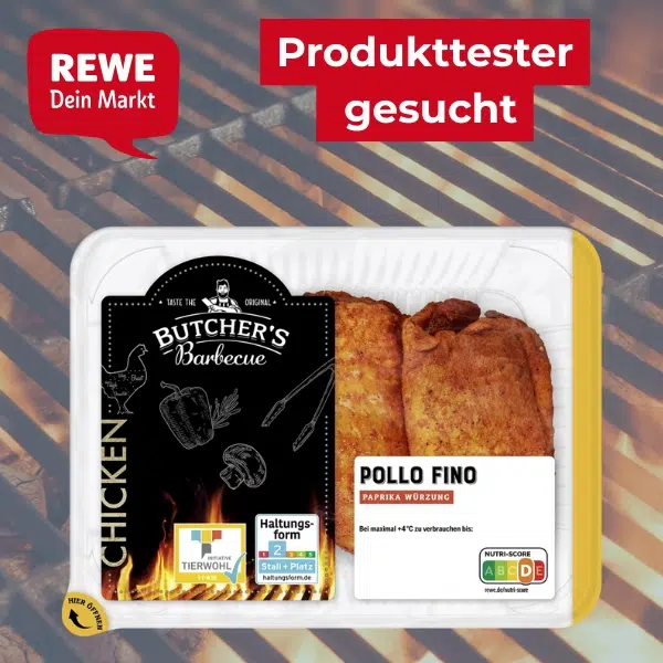 REWE Produkttest für Pollo Fino von Butcher's