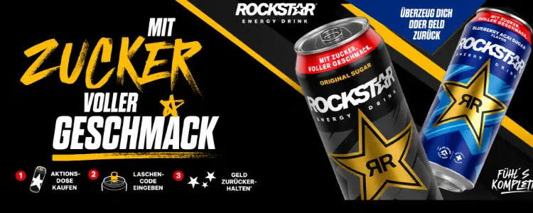 Rockstar Energy gratis testen