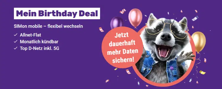 SIMon Birthday-Deal