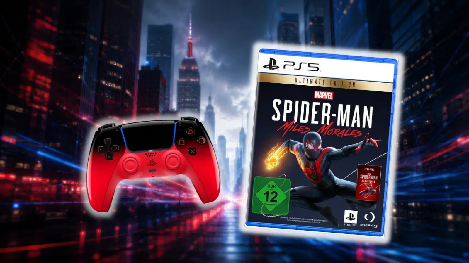 Spiderman Game + Controller