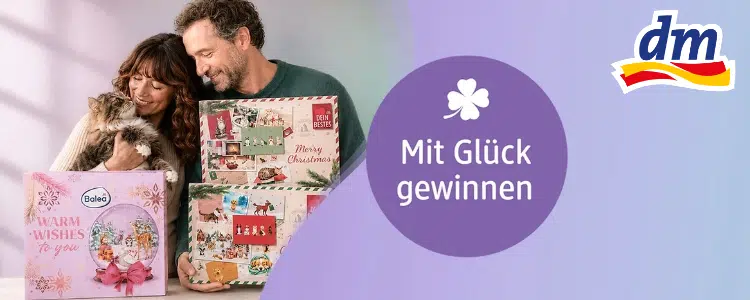 dm Gewinnspiel: 70 Adventskalender