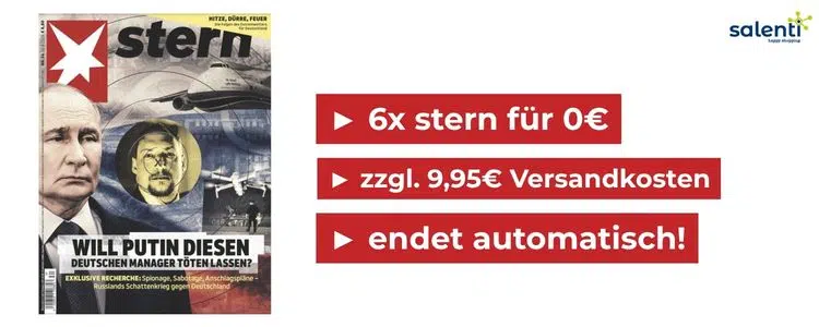 Stern-Magazin für 9,95€