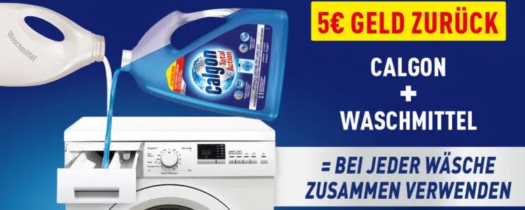 5€ Geld-zurück-Aktion von Calgon