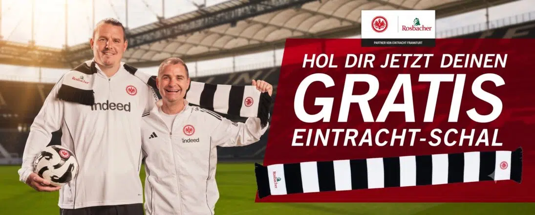 Eintracht Frankfurt Fan-Schal gratis