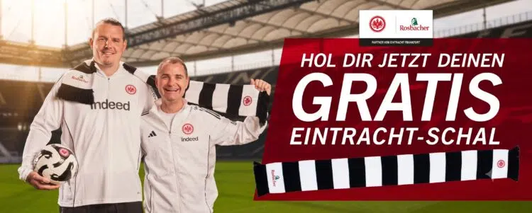 Eintracht Frankfurt Fan-Schal gratis