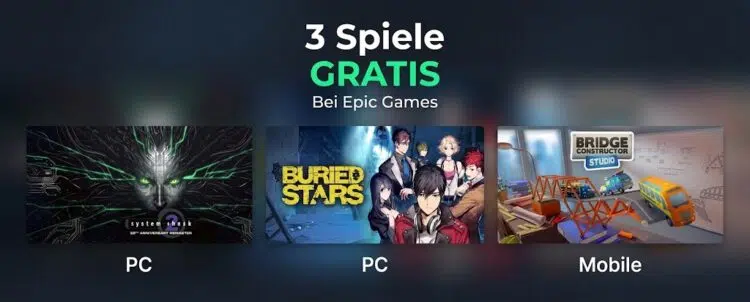 Gratis Games bei Epic Games im Oktober