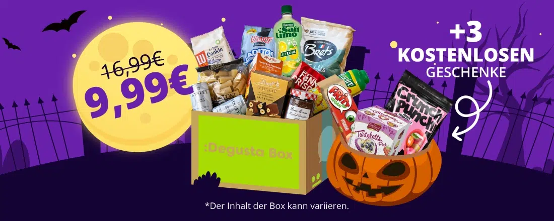 Halloween-Angebot DegustaBox