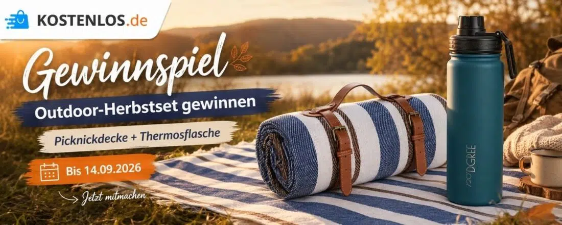 Outdoor-Set bei Kostenlos.de gewinnen