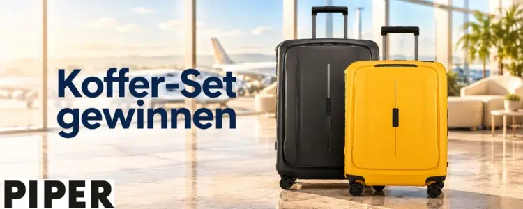 Koffer-Set beim Piper-Verlag gewinnen