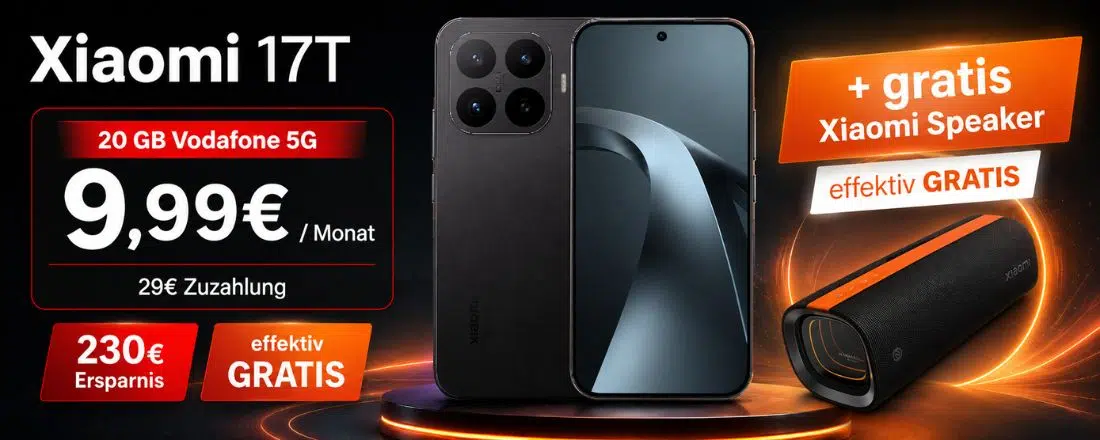 Xiaomi 17T + gratis Speaker