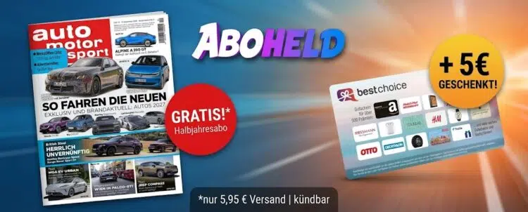 Halbjahresabo Auto Motor Sport