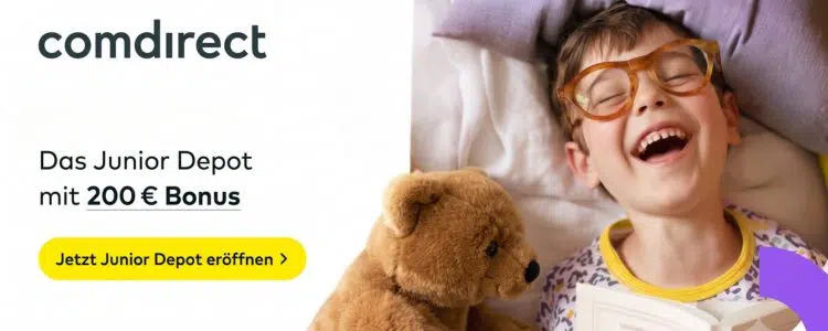 200€ Bonus für comdirect Junior-Depot