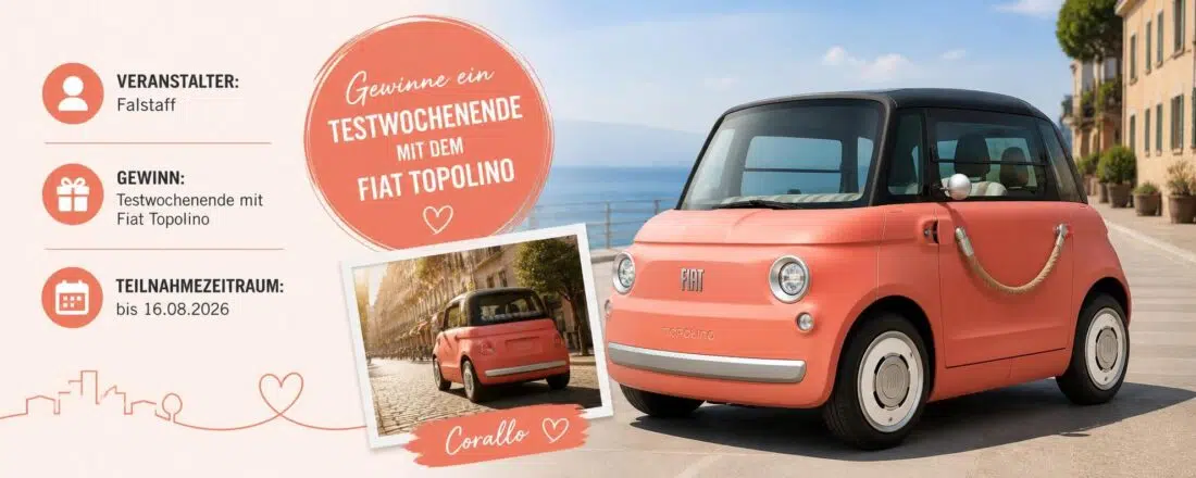 fallstaff verlost topolino für 1 Wochenende