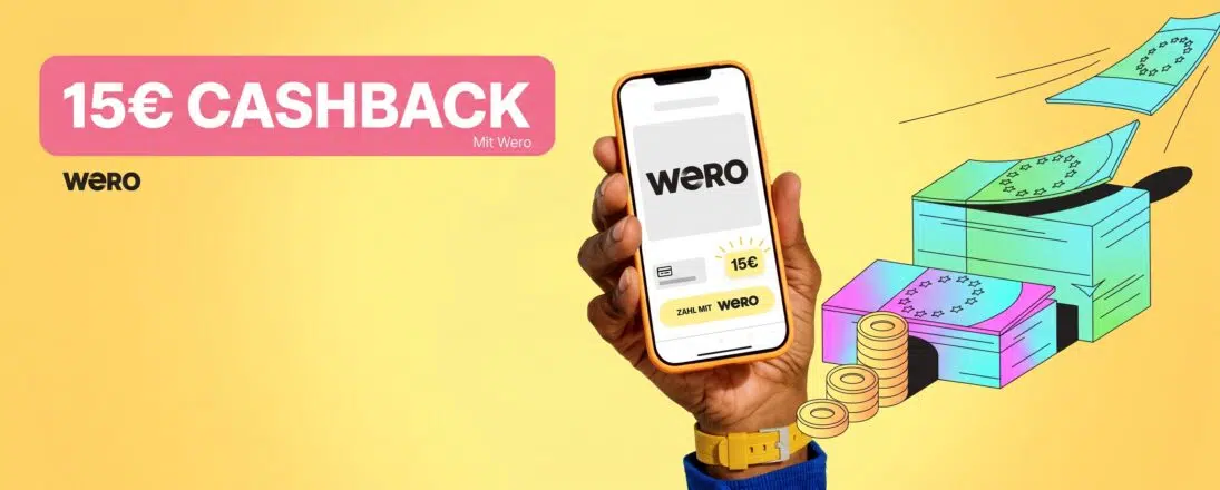 15€ Cashback bei Wero