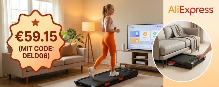 Walking-Pad bei Aliexpress für unter 60€