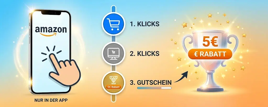 5€ Amazon Gutschein geschenkt