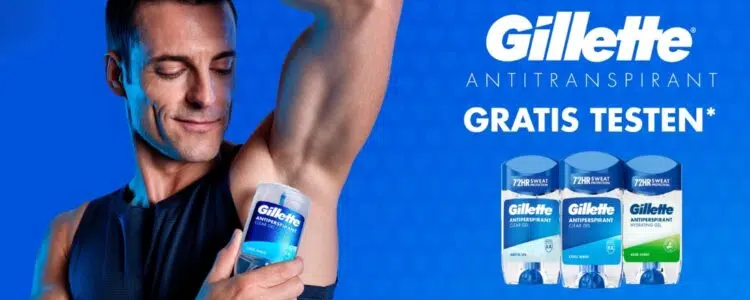 Gilette gratis testen