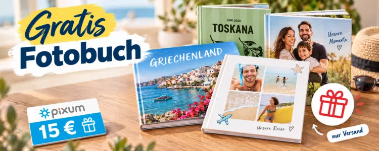 Fotobuch-Aktionen für kostenlose Fotobücher