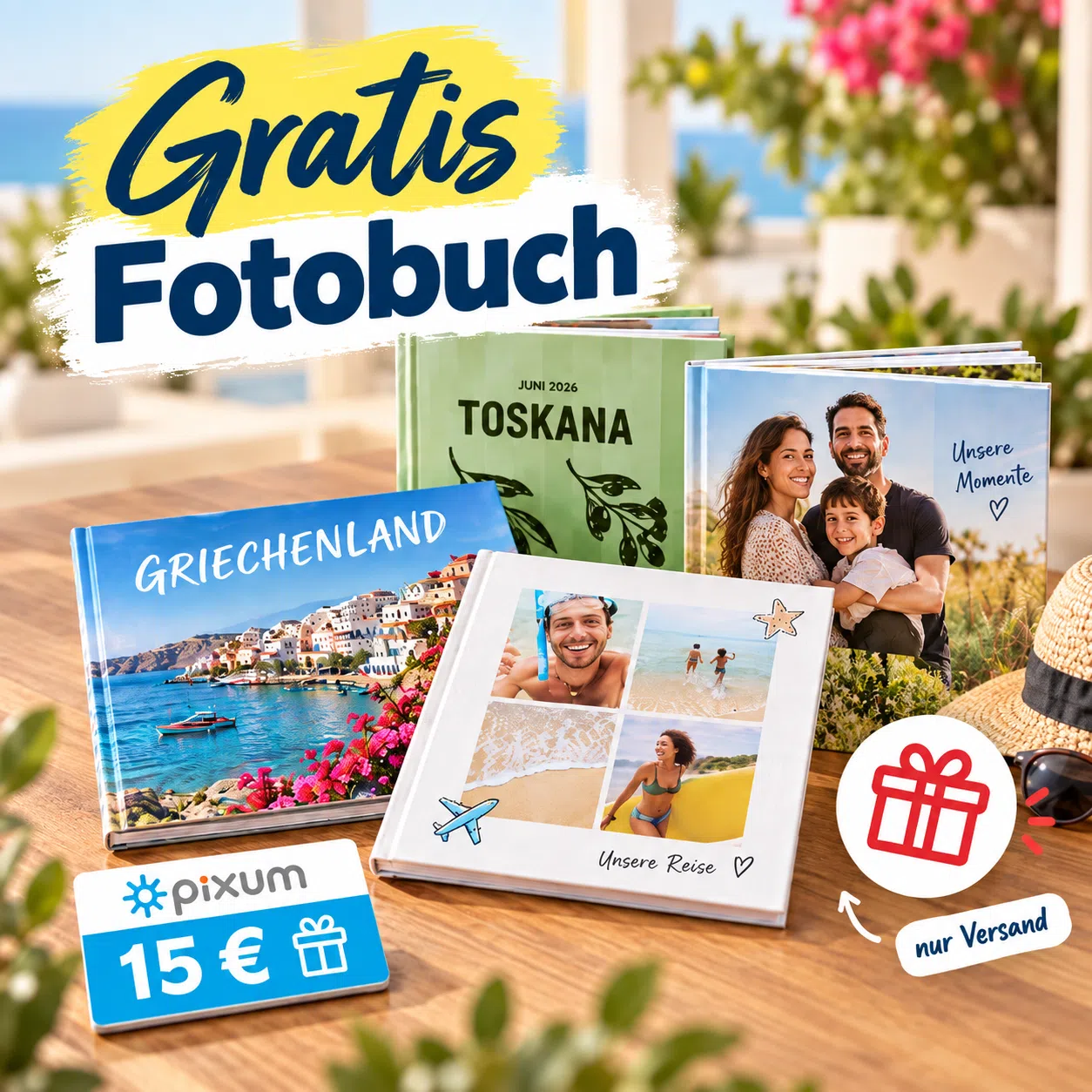 Kostenlose Fotobücher bestellen