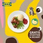 Gratis Stofftier bei IKEA