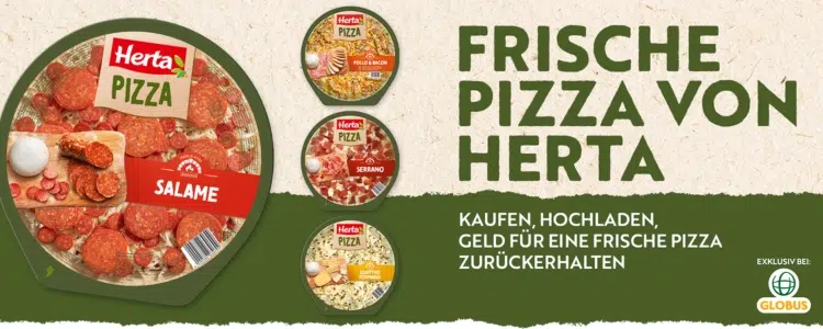Herta Pizza gratis testen