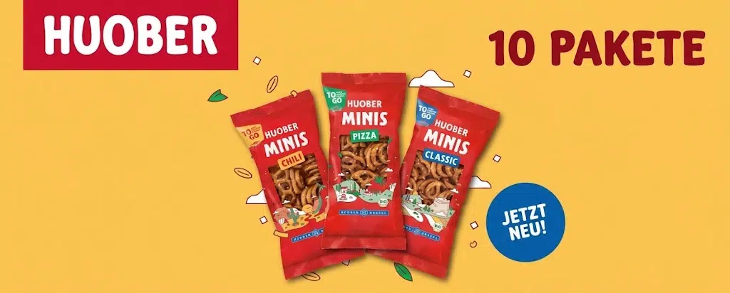 Huober-Gewinnspiel: Brezel-Paket gewinnen
