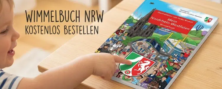Gratis Wimmelbuch beim Broschüren-Service NRW