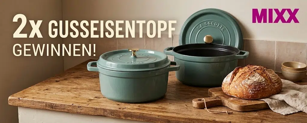 Mixx verlost Gusseisentöpfe