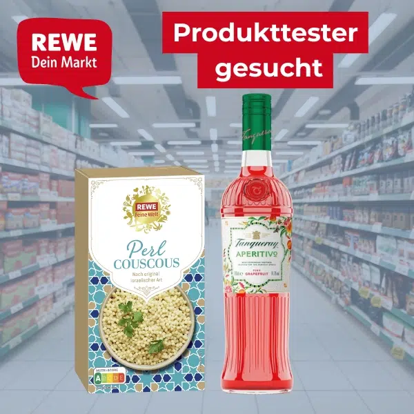 Produkttester für REWE werden
