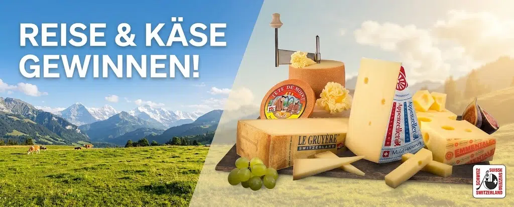 Gewinnspiel: Reise in die Schweiz gewinnen