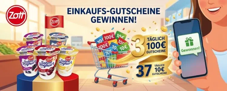 Zott-Gewinnspiel