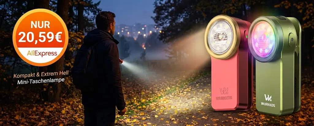 AliExpress Taschenlampe