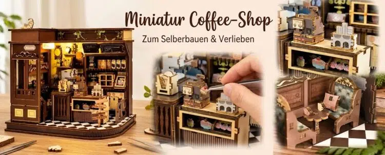 Coffee Shop im Miniatur-Format