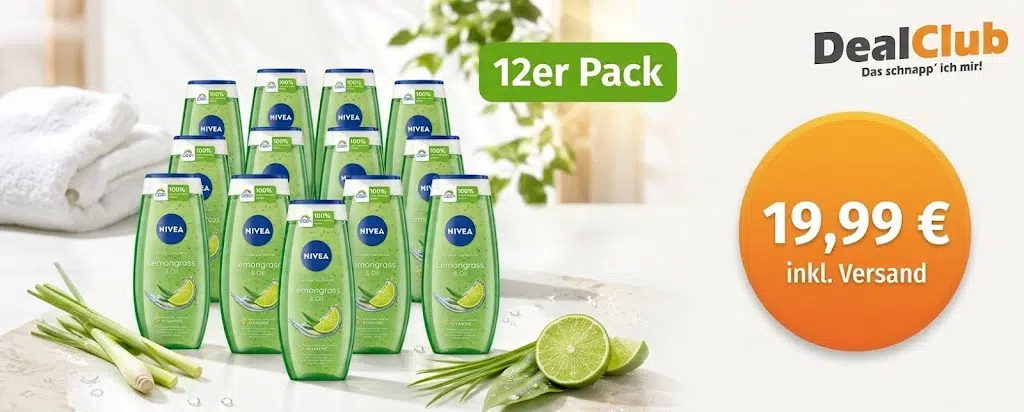 DealClub: 12x NIVEA-Angebot