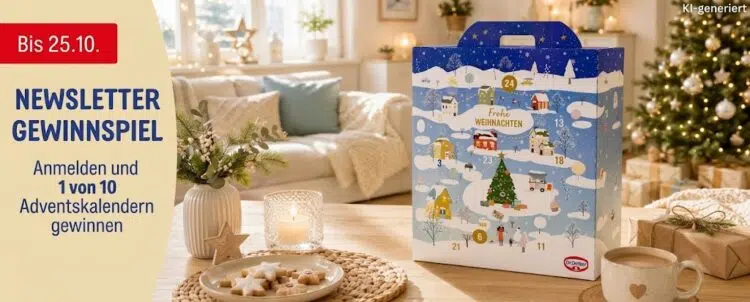 Adventskalender von Dr. Oetker gewinnen