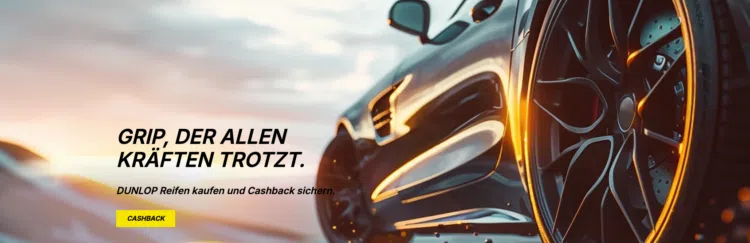 Cashback-Aktion von Dunlop