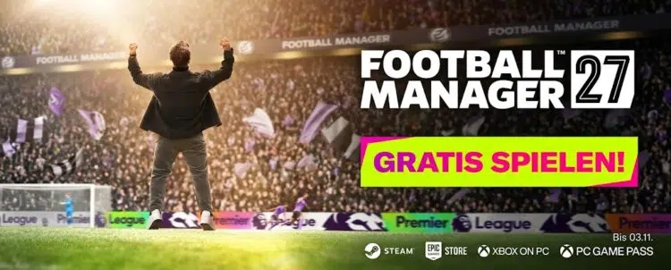 Football Manager gratis testen