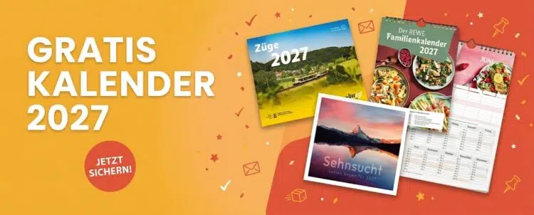 Gratis Kalender fürs Jahr 2027