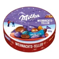 Weihnachtsteller von Milka