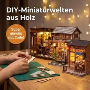 Mini-Häuschen zum Zusammenbauen