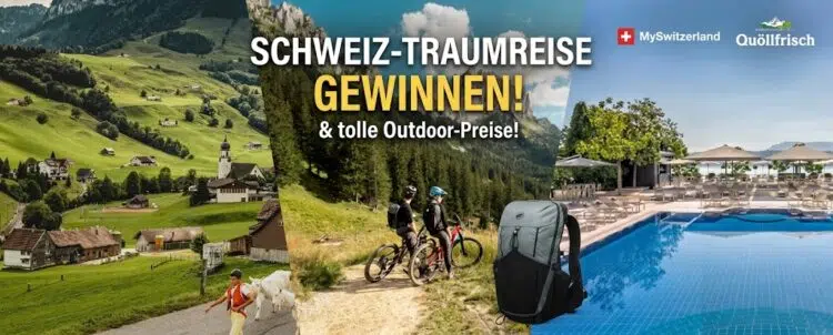 Gewinnspiel von MySwitzerland